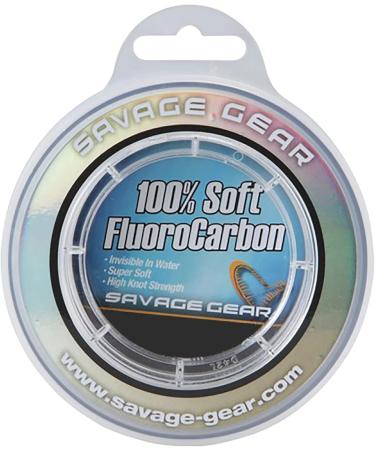 Savage Gear Fluorocarbon Leader Fishing Line - 100% Soft 50m 0.60mm | Ideal for International Shipping - Buy Online on GoSupps.com