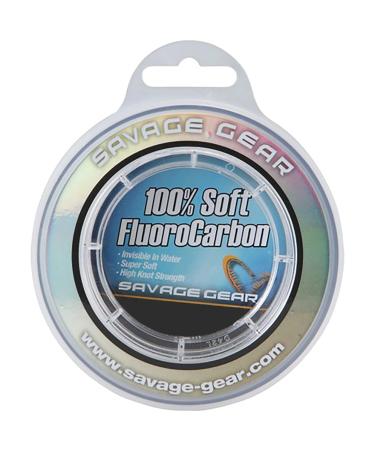 Savage Gear Fluorocarbon Leader Fishing - 100% Soft 50m 0.60
