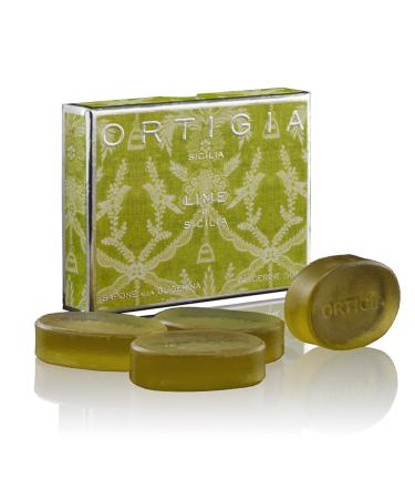 Four Ortigia Soaps (Sicilian Lime)