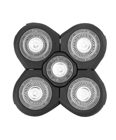 Electric Shaver Replacement Electric Shaver Balde High Grade Material Daily Personal Cleaning for Daily Supplies (Spare 5 Heads)