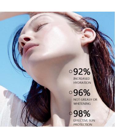 Sunscreen SPF 50 - Sun Cream SPF 50 With Three-in-one effect - Suncream Factor 50 For Face And Body - SPF 50 Face Moisturiser - Sun Lotion For UVA & UVB - Water & Sweat Resistant - Buy Online on GoSupps.com