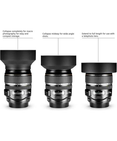 77mm Soft Lens Hood for Nikon COOLPIX P1000 - Improve Image Quality - Buy Online on GoSupps.com