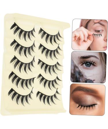 Beavorty 5 Pairs Fake Eyelashes Fake Lashes Natural False Eyelashes Fluffy Eyelashes Extensions Makeup Accessories False Eyelashes Fluffy Women Makeup Tools Women Lashes False Lashes Fiber - Buy Online on GoSupps.com
