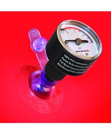 Airhead AHPG-1 Pressure Gauge in White/Black - Accurate and Easy-to-Use - Buy Online on GoSupps.com