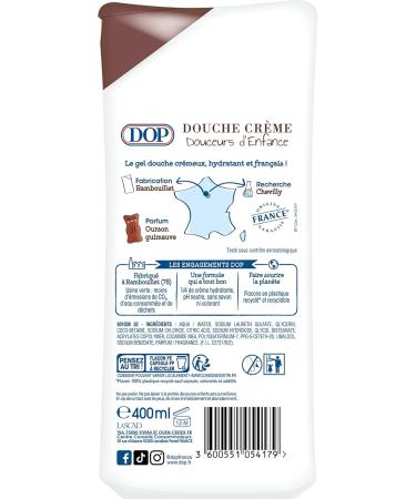 DOP (DOPA3) Douceurs d'Enfance Cream Shower Gel with Marshmallow Bear Scent - Buy Online on GoSupps.com