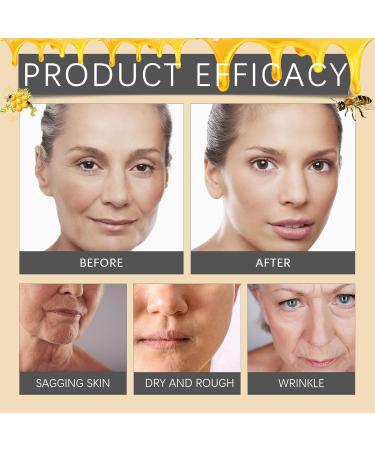 XWGX6921 2 pieces bee venom antiwrinkle cream 20 g bee cream for tight skin gentle hydration hydrates and brightens the skin antiwrinkle moisturizer for face and neck - Buy Online on GoSupps.com