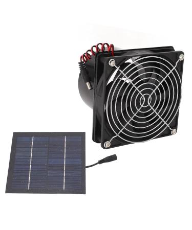 Cryfokt 50W Solar Powered Exhaust Fan - Efficient Mini Ventilator for Attics | Easy Installation & Good Ventilation 5-12V - Buy Online on GoSupps.com
