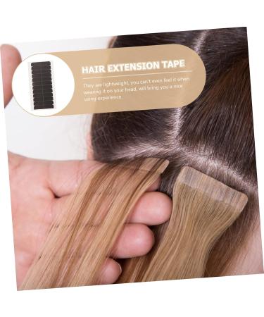 minkissy 20 Sheets Hair Extension Double Sided Tape Extension Tapes for Replacement Doublesided Tape Hair Extension Tape Hair Extension Adhesive Strips Tape for Extensions Bar Pet Appendix - Buy Online on GoSupps.com