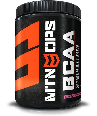 MTN OPS BCAA 2:1:1 Strawberry Dragonfruit Muscle Building & Recovery Supplement - 30-Serving Tub - Buy Online on GoSupps.com