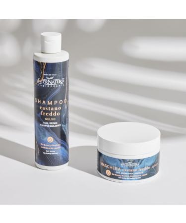  Maternatura Maternatura Cool Brown Mulberry Shampoo Toning Shampoo Ideal for Cool Shades Bio Beauty Toning Routine Cool Brown - 250 ml - Buy Online on GoSupps.com