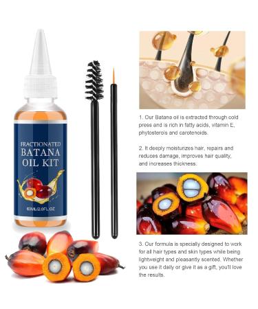 Batana Oil for Hair Growth | Natural Nourishment & Strength | Eliminate Split Ends & Prevent Hair Loss - International Shipping - Buy Online on GoSupps.com