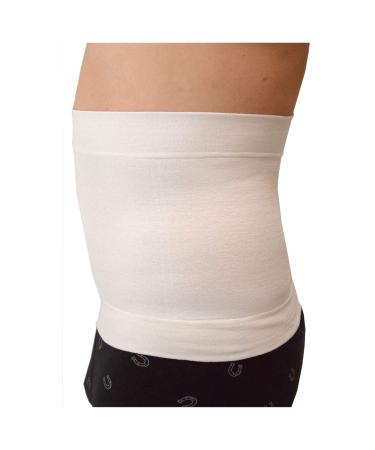 Buy BODYPERFECT Elastic Abdominal Bandage - Unisex XXL White | International Shipping Available - Buy Online on GoSupps.com