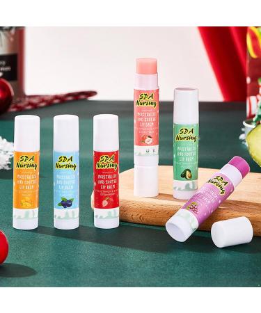 Fruit Flavored Lip Care Set 6 Lip Balms in Bulk with Strawberry Coconut for Nourishing Lips Multicolor One Size One Size Multicolor - Buy Online on GoSupps.com