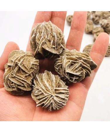 Natural Rough Crystal Specimen Raw Desert Rose Stone for Decoration 3pc Natural Luster - Buy Online on GoSupps.com