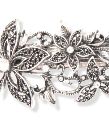 Topkids Vintage Style Accessories - Rhinestone Butterfly & Flower Bridal Jewelry (10 cm) - Buy Online on GoSupps.com