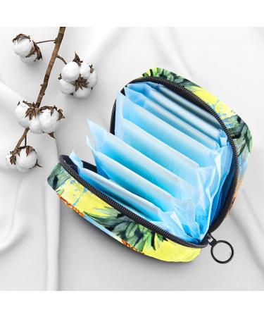 MuooouM Pink Strawberry Sanitary Pocket - Portable Holder for Women & Teen Girls | Ideal for Menstruation Cup & Breastfeeding - 4.7x6.6 in - Buy Online on GoSupps.com