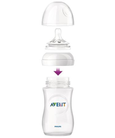 Philips AVENT BPA Free Natural Polypropylene Bottle 9 oz - 2 Pack - Buy Online on GoSupps.com