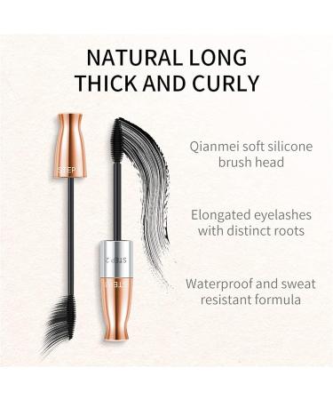 4D Silk Fiber Waterproof Mascara for Thick Volume and Natural Lengthening - No Clumping, Superstrong Makeup - Buy Online on GoSupps.com