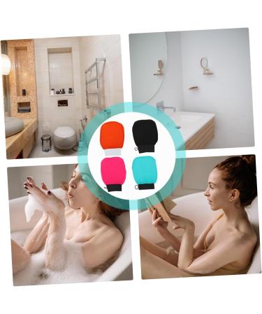 FOMIYES Baby Scrub Gloves & Shower Loofah Soft Foam Body Wash Sponges for Deep Cleaning & Skin Exfoliation - Buy Online on GoSupps.com