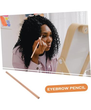 SOESFOUFU 5pcs Pencil Brow Pen Wood Brow Pencil Women Makeup Brow Pencil Coffee Wooden - Buy Online on GoSupps.com