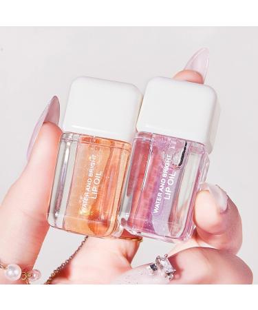 WGUST Hydrating Lip Glow Oil - Nourishing Fruit Extract Plumping Lip Gloss for Lip Care - Long Lasting & Non-Sticky Formula - A01# 0.10 Fl Oz - Buy Online on GoSupps.com