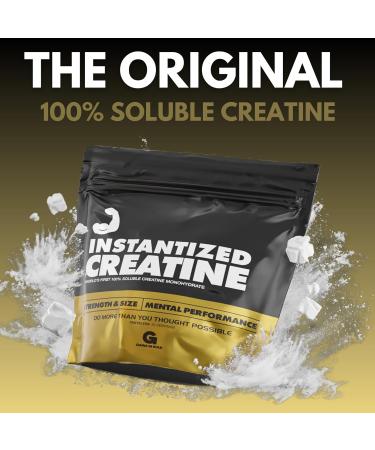 Instantized Creatine Monohydrate | 100 Servings | Boost Strength, Performance & Muscle Building | 1.1lb Pack - Buy Online on GoSupps.com