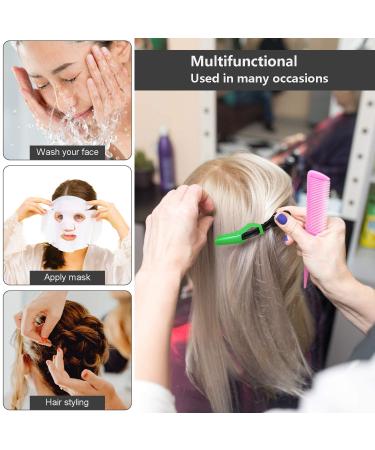 24 PCS Professional Hair Clamps - Plastic Crocodile Clips for Hairdressers | Durable Hair Accessories & Stencils - Buy Online on GoSupps.com