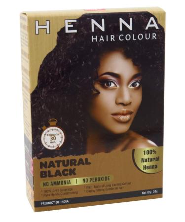 Jimy Henna Hair Color Natural Black