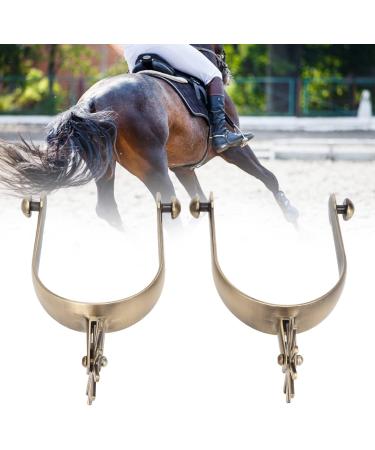 Asixxsix Western Spurs - Rust-Proof Zinc Alloy Cowboy Spurs for Men and Women Riders | Exquisite Equestrian Gear Accessories - Buy Online on GoSupps.com