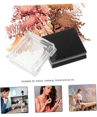 DOITOOL Makeup Pallette 4pcs Box Eye Shadow Box Eyeshadow Cosmetic Cases for Traveling Empty Lipstick Case Organizer Mini - Buy Online on GoSupps.com