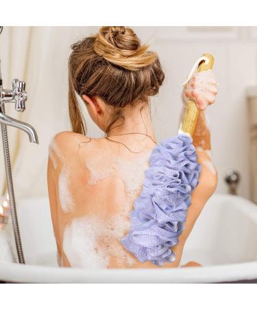 Evridwear Heavy Exfoliating Gloves & Back Scrubber Bath Sponge Set - Shower Exfoliation Duo - Buy Online on GoSupps.com