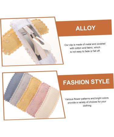 FOMIYES 5 Pairs Hairpin Girls Barrettes for Hair Toddler Hair Clip Hair Decorations Hair Accessories for Women Barrettes for Women Small Hair Clips Hair Pin Clips for Thick Hair Miss Lace - Buy Online on GoSupps.com