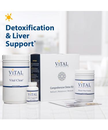 Vital Nutrients 14-Day Comprehensive Detox Kit - Vegetarian Cleanse - Buy Online on GoSupps.com