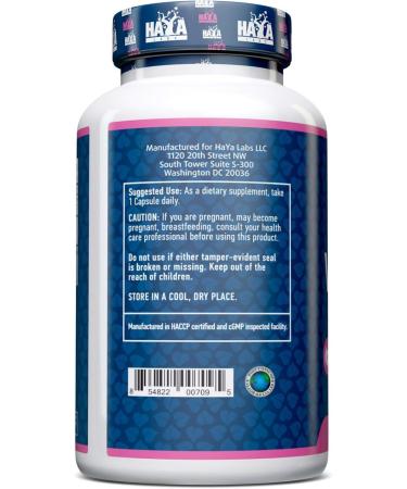 Haya Labs Vitamin C with rose hips 500 mg 100 capsules 100 g - Buy Online on GoSupps.com