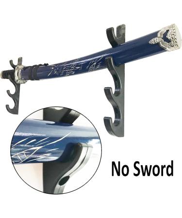 Pmsanzay Four-Layer Wall-Mounted Sword Stand Display Rack - Easy to Install - 2 Pack - Buy Online on GoSupps.com