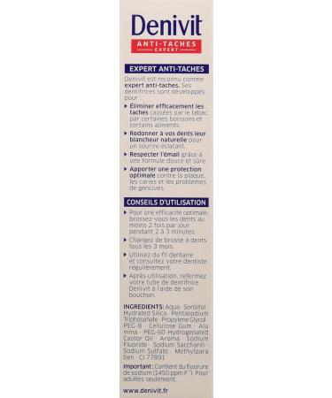Denivit Toothpaste Foam - Tasteless Stain-Repellent Intensive Enamel Protection | 50 ml - Shop Internationally - Buy Online on GoSupps.com