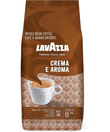 Lavazza Espresso Gran Crema Beans 1000gm(Packaging May Vary) & Espresso Crema E Aroma Beans 1000gm Aroma Beans + Crema Beans - Buy Online on GoSupps.com