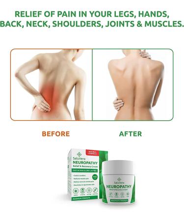 Neuropathy Pain Relief Cream - Maximum Strength Nerve Pain Reliever with Aloe Vera and Arnica - Fast-Acting Relief for Foot, Toes, Hands, Legs - 3oz - Buy Online on GoSupps.com