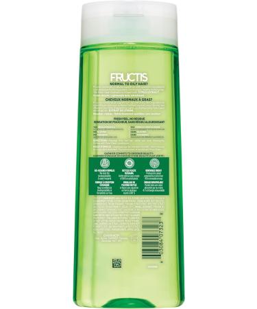 Garnier Fructis Pure Clean Zero Silicone Fortifying Shampoo for Normal to Oily Hair with Citrus Extract 650mL 650 ml (Pack of 1) Shampoo - Buy Online on GoSupps.com