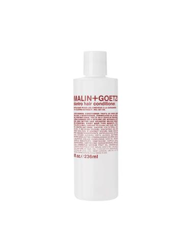 Malin + Goetz Cilantro Conditioner   Residue-Free  Lightweight Scalp Treatment. Conditions  Detangles  Balances pH  Intensely Hydrates. Tames Frizz for all Hair Types. Unisex Vegan and Cruelty-Free 8 Fl Oz (Pack of 1)
