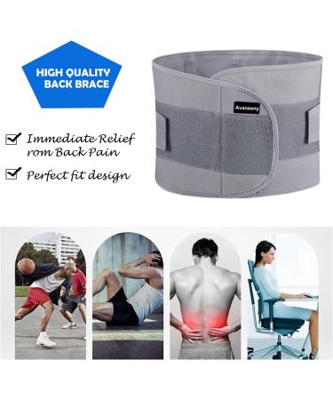 Sports Lumbar Support Brace for Back Pain Relief - Adjustable Belt for Herniated Disc, Sciatica, Scoliosis - Breathable Waist Support - Buy Online on GoSupps.com