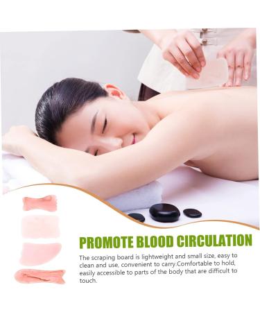 FRCOLOR 20-Piece Stone Massage Tools Set | Handheld Gua Sha & Acupuncture Scraper for Body Massage - Buy Online on GoSupps.com