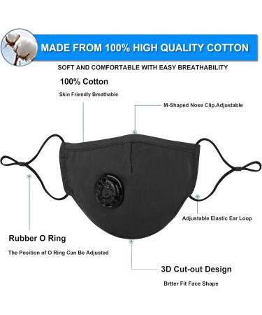 Buy 1 PCS Washable Reusable Adjustable Cotton Face Masks - Eco-Friendly & Comfortable - Fast International Shipping - Buy Online on GoSupps.com