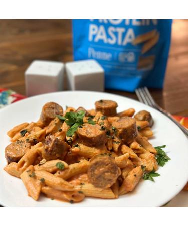 High Protein Pasta 19g Made with Lupin Flour & Sunflower Flour 4g Net Carb Gluten Free Keto Pasta Low Carb Pasta Lupin Pasta by lulupasta (Penne 1 Pack) 8 Ounce (Pack of 1) - Buy Online on GoSupps.com