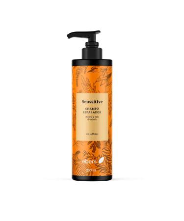 Ebers Ebers Sulfate Free Repair Shampoo 250ml (Biotin & Overlap Tail) Colour Protection with Naturally Derived Ingredients