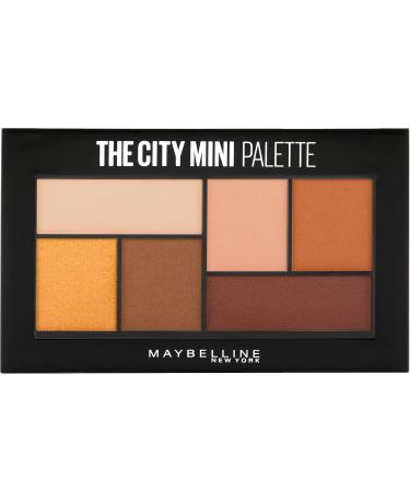 Maybelline New York The City Mini Eyeshadow Palette Makeup  Hi-Rise Sunset  0.14 oz. Hi-Rise Sunset 0.14 Ounce (Pack of 1)