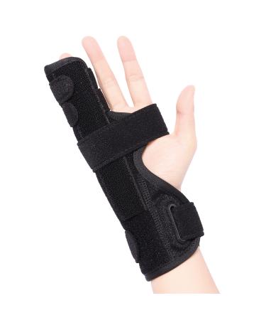 joingood Pinky Finger Splint  Boxer Fracture Splint  Metacarpal Splint for 4th or 5th Finger  Finger Splint for Broken Finger  Trigger Finger  Arthritis and Tendonitis  Fits for Left or Right Hand S/M