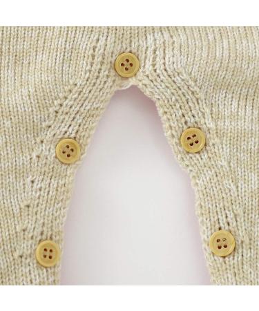 Christmas Reindeer Baby Romper | Winter Knit Long Sleeve Outfit - Newborn 3-6 Months - Buy Online on GoSupps.com