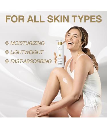 Nicotinamide & Collagen Body Lotion for Dry Skin - Firming & Hydrating Moisturizer for Women Men Lightweight Daily Skin Care Cream for Even Skin Tone - Suitable for All Skin Types - 8.45 fl oz - Buy Online on GoSupps.com