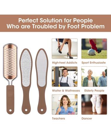 Oneleaf 2PCS Professional Pedicure Rasp Foot File for Extra Smooth and Beautiful Feet - Buy Online on GoSupps.com